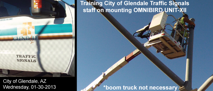 Mounting Video Turning Movement Count Unit With City of Glendale